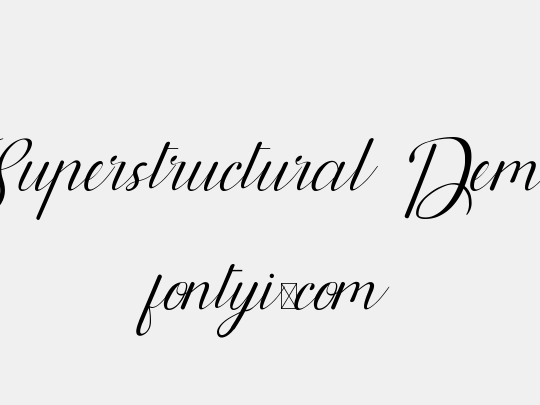 Superstructural Demo