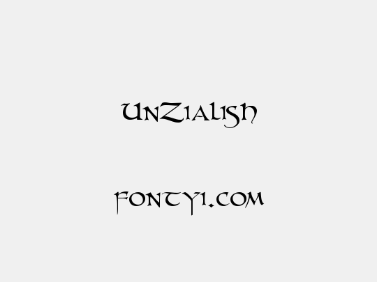 UnZialish
