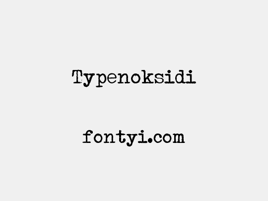Typenoksidi