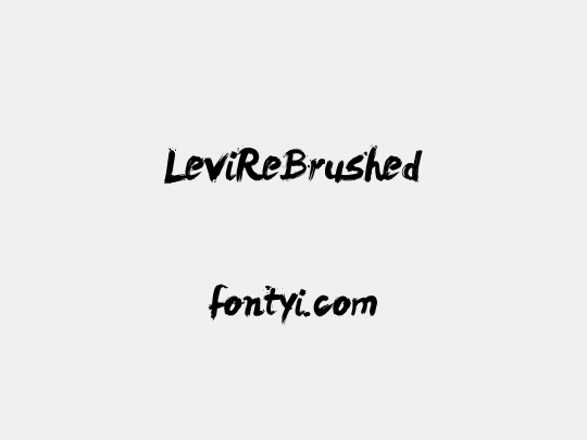 LeviReBrushed