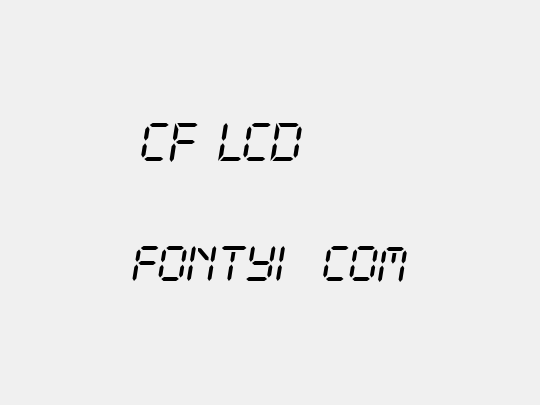CF LCD 521