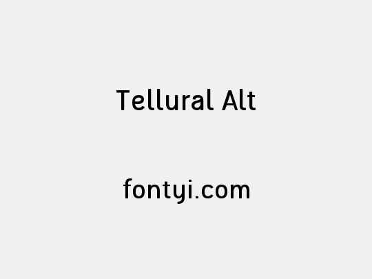Tellural Alt
