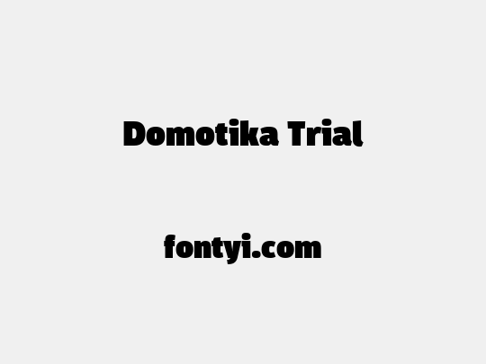 Domotika Trial