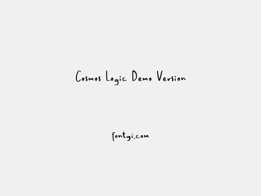 Cosmos Logic Demo Version