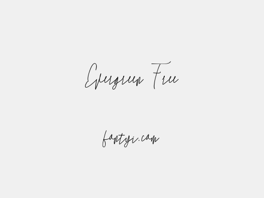 Evergreen Free