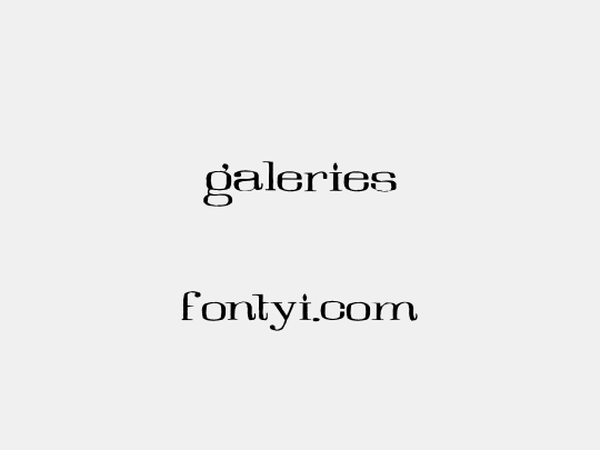 Galeries