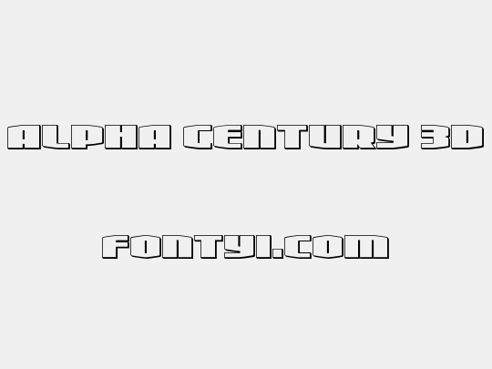 Alpha Century 3D