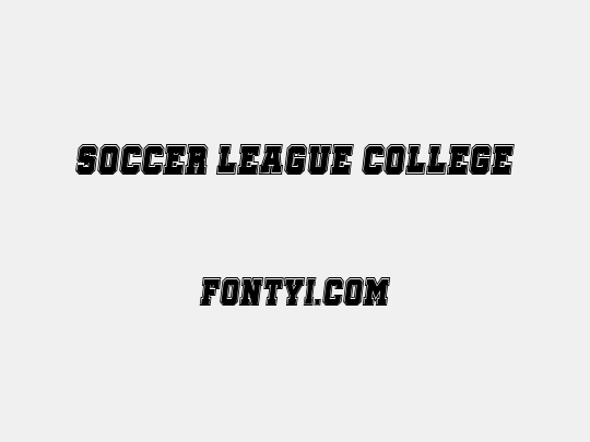 Soccer League College