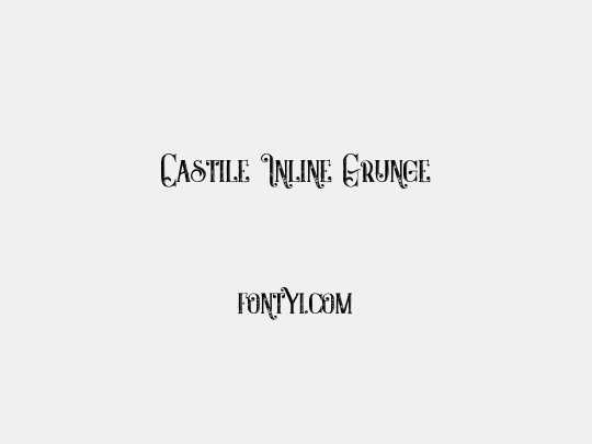Castile Inline Grunge