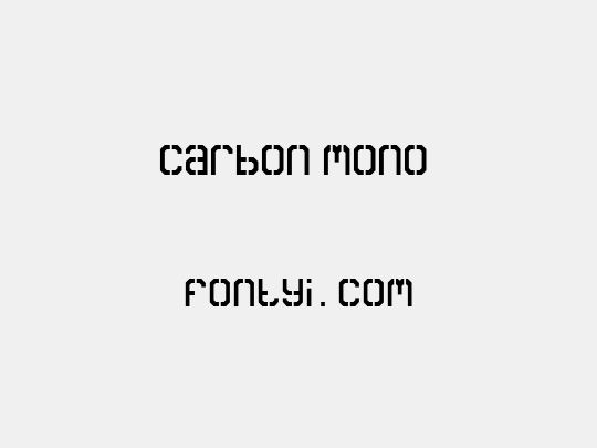 Carbon Mono 