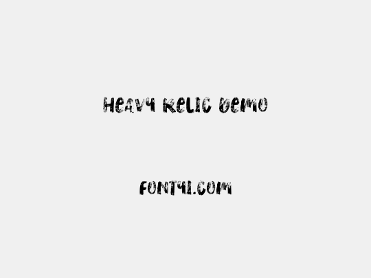 Heavy Relic Demo