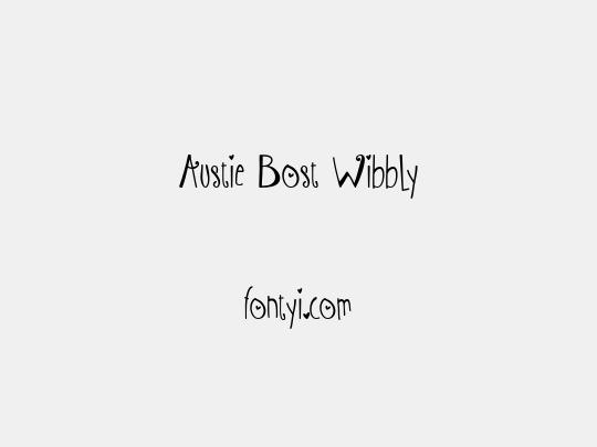 Austie Bost Wibbly