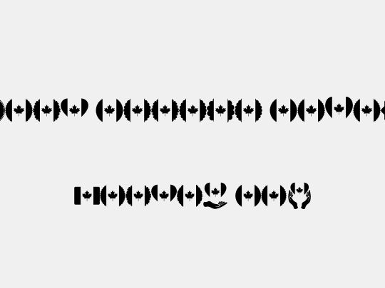 Font Canada Color