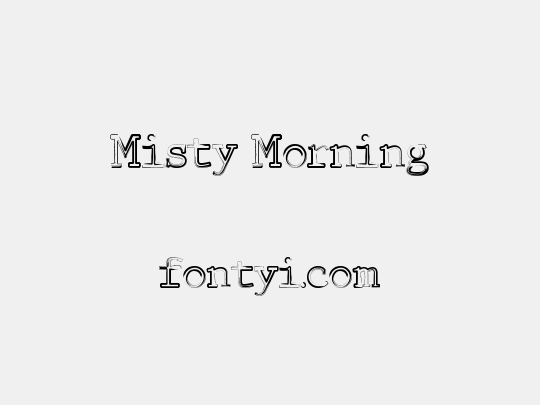Misty Morning