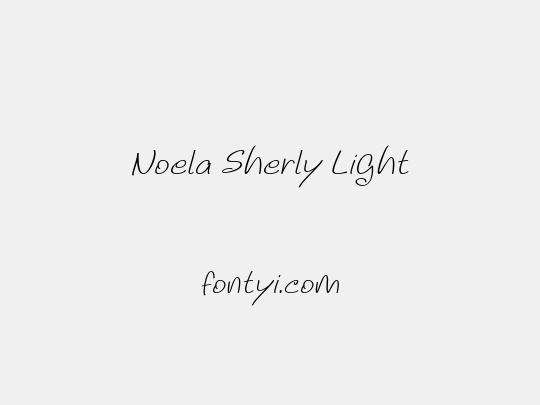 Noela Sherly Light