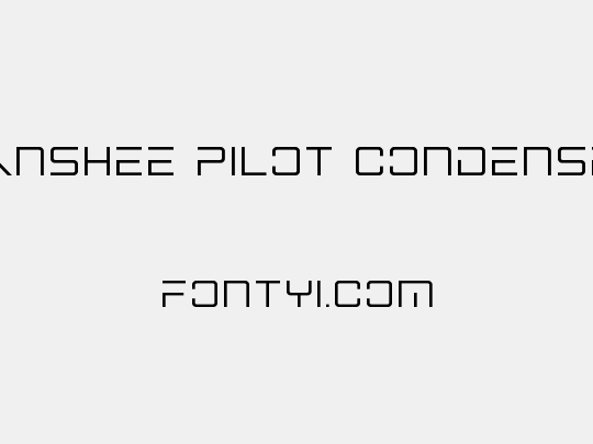 Banshee Pilot Condensed