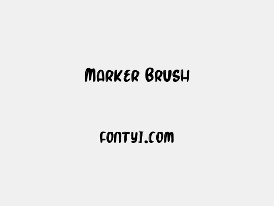 Marker Brush