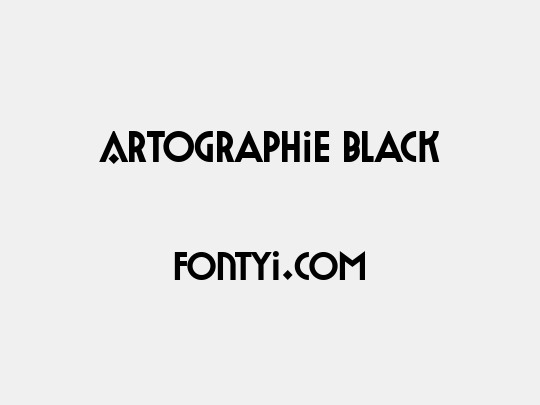 Artographie Black