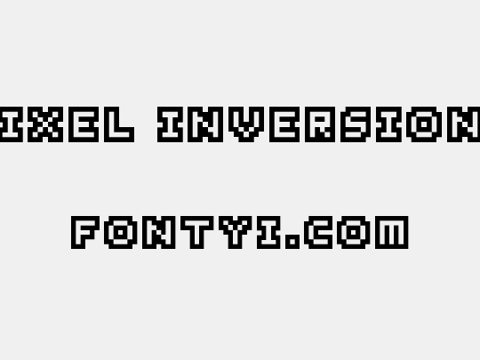 Pixel Inversions