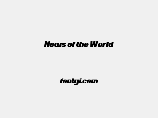 News of the World