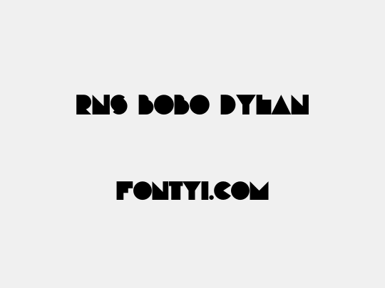 RNS Bobo Dylan
