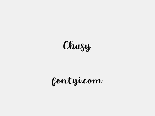 Chasy