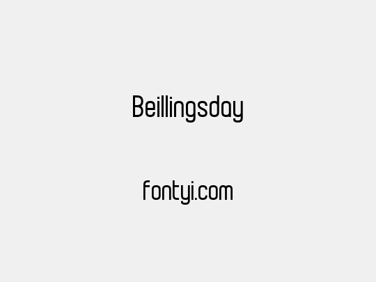Beillingsday