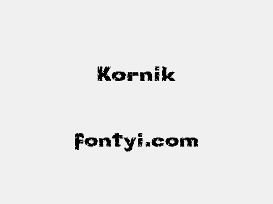 Kornik