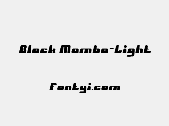 Black Mamba-Light
