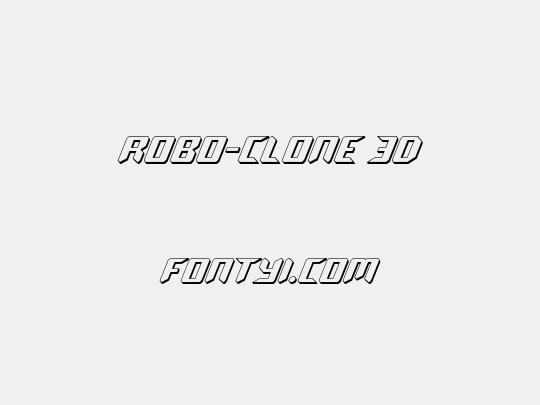 Robo-Clone 3D