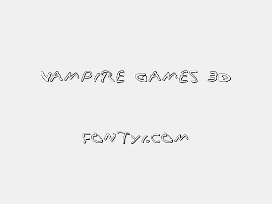 Vampire Games 3D