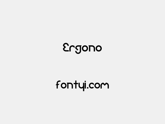 Ergono