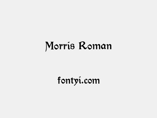 Morris Roman