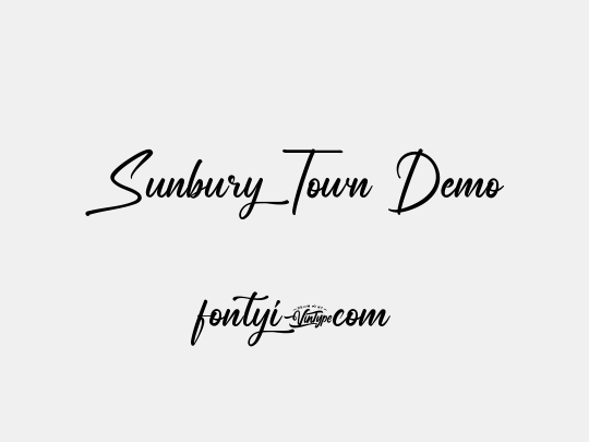 Sunbury Town Demo