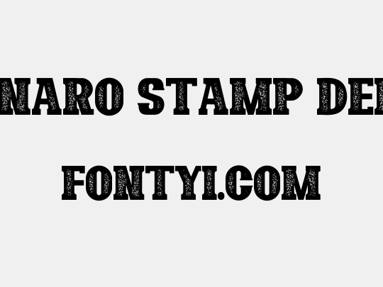 Bonaro Stamp Demo