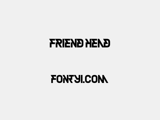 Friend Head