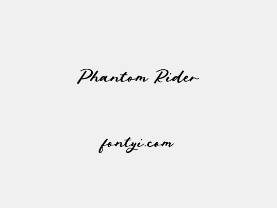 Phantom Rider