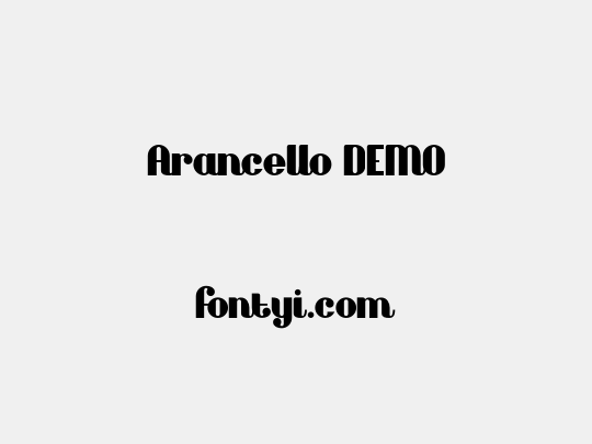 Arancello DEMO