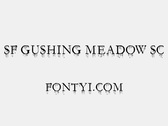 SF Gushing Meadow SC