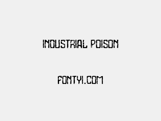 Industrial Poison