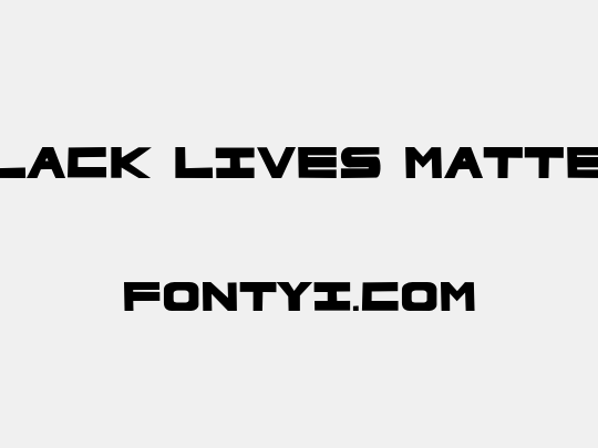 Black Lives Matter