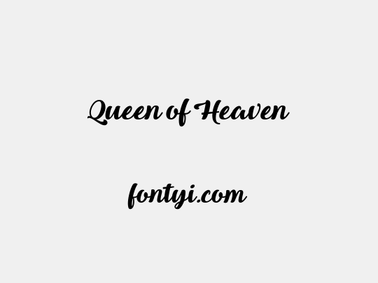 Queen of Heaven