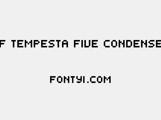 PF Tempesta Five Condensed