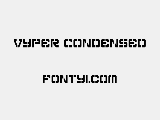 Vyper Condensed