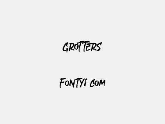Grotters