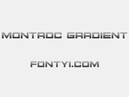 Montroc Gradient