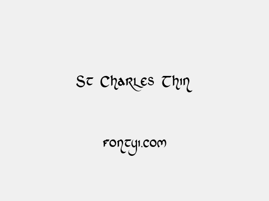 St Charles Thin
