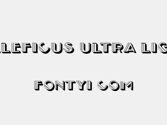 Maleficus Ultra Light