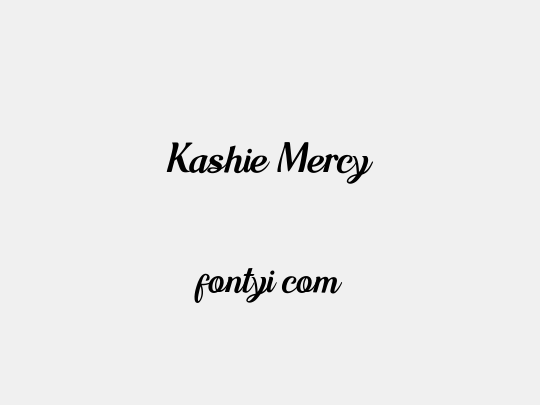 Kashie Mercy