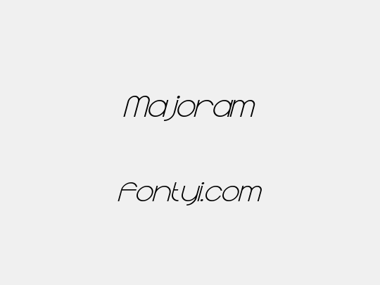 Majoram